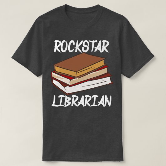RockLibrarian T-shirt (Design voorkant)