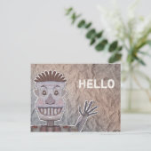 Rockman Briefkaart (Staand voorkant)