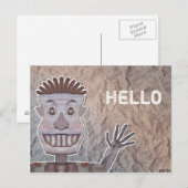 Rockman Briefkaart (Voorkant / Achterkant)