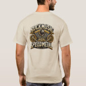 Rockmusic Speedmetal Festival Biker Time T-shirt (Achterkant)