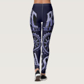Rockmusic Speedmetal Festival Time Leggings (Achterkant)