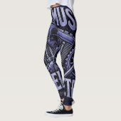 Rockmusic Speedmetal Festival Time Leggings (Links)
