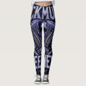 Rockmusic Speedmetal Festival Time Leggings (Voorkant)