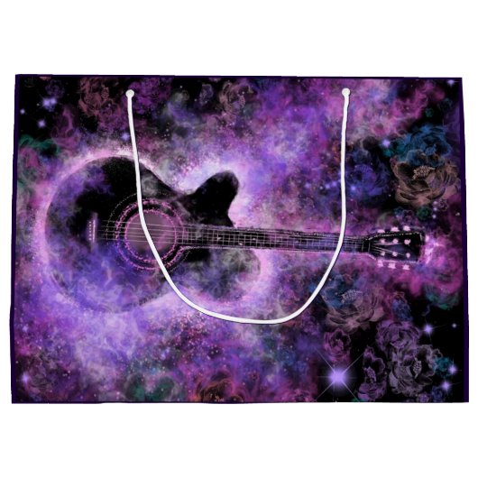 Rockmuziek Gitaar Cadeautas (Achterkant)