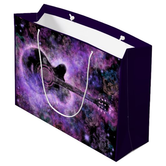 Rockmuziek Gitaar Cadeautas (Achterkant Gekanteld)