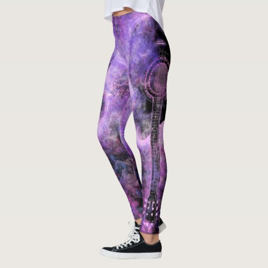 Rockmuziek Gitaar Leggings (Links)