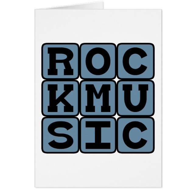 Rockmuziek, muziekgenre (Voorkant)