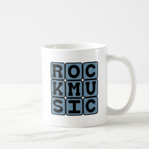 Rockmuziek, muziekstijl koffiemok