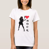 Rockmuziek T-shirt (Voorkant)