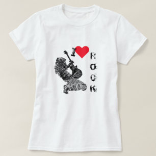 Rockmuziek T-shirt Gitarist