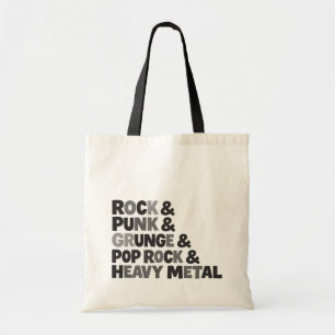 Rockmuziek Tote Bag