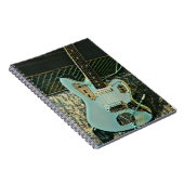 rockmuziekcadeau voor hem haar notitieboek (Rechterzijde)