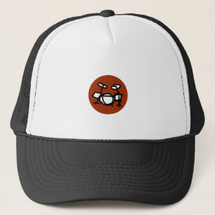 rockmuziektrommel / drummer trucker pet