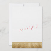 Rock'n Roll Dance Party Kaart (Achterkant)