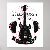 Rock'n Roll Music Tacos Poster (Voorkant)