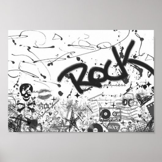 Rock'N Roll Poster (Voorkant)