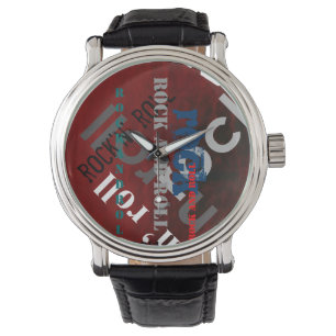 Rock'n' Roll-thema Horloge