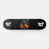 RocknRoll - Designer 7 3/8-inch deck Skateboard (Horizontaal)