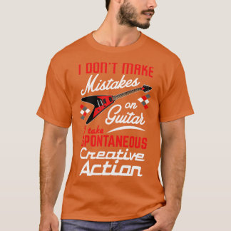  RocknRoll gitaaractie T-shirt
