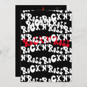 Rock'n'Roll    Kaart (Voorkant / Achterkant)