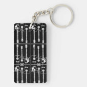 Rock'n'Roll Music Sleutelhanger (achterkant)