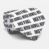 Rock'n'roll Products & Design! Stropdas (Opgerold)