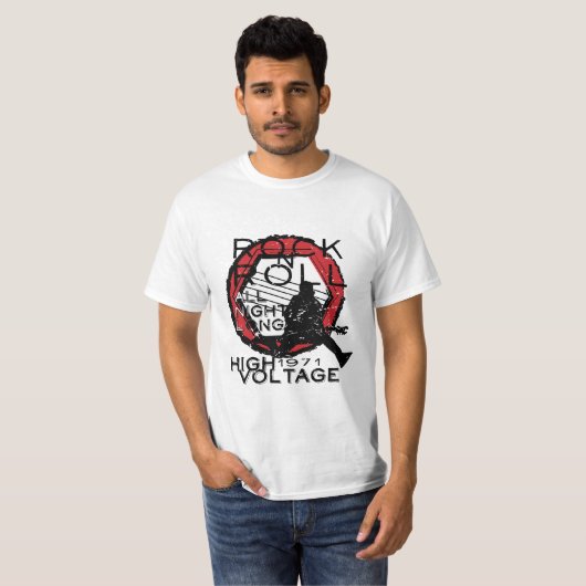 RockNRoll T-shirt (Voorkant volledig)