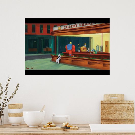 Rockos Modern Art Poster (Keuken)