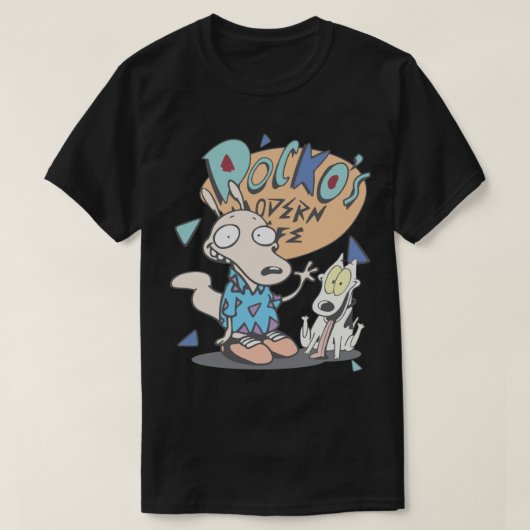 Rockos Modern Life T-shirt (Design voorkant)