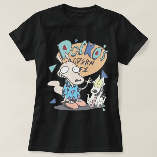 Rockos Modern Life T-shirt (Design voorkant)