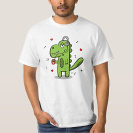 Rockosaur Dinosaur Basic T-Shirt