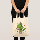 Rockosaur Dinosaur Grocery Tas (Voorkant (product))