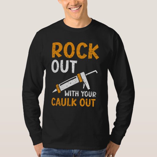 Rockout Met Je Kit Out Beroepsconstructie T-shirt (Voorkant)