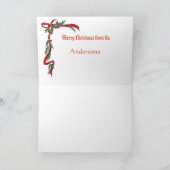  Rockpaarden op gespikkeld rijstpapier Feestdagen Kaart (Binnen)