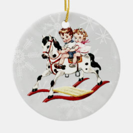  Rockpaarden V2 Keramisch Ornament