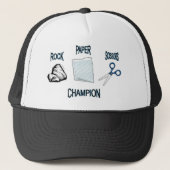 rockpapierschaar trucker pet (Voorkant)
