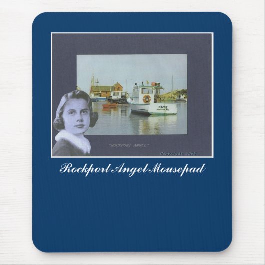 " Rockport Angel " Mousepad Muismat (Voorkant)