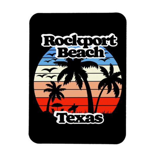 Rockport Beach, Texas Magneet (Verticaal)