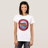 Rockport Harbour Massachusetts New England T-shirt (Voorkant volledig)