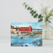 Rockport Harbour Massachusetts New England USA Briefkaart (Staand voorkant)