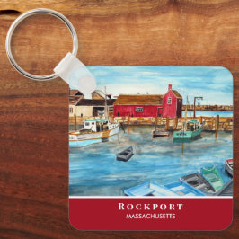 Rockport Harbour Massachusetts New England USA Sleutelhanger