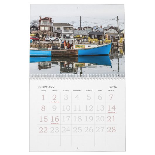 Rockport MA Kalender (Feb 2026)