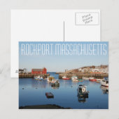 Rockport Massachusetts Briefkaart (Voorkant / Achterkant)