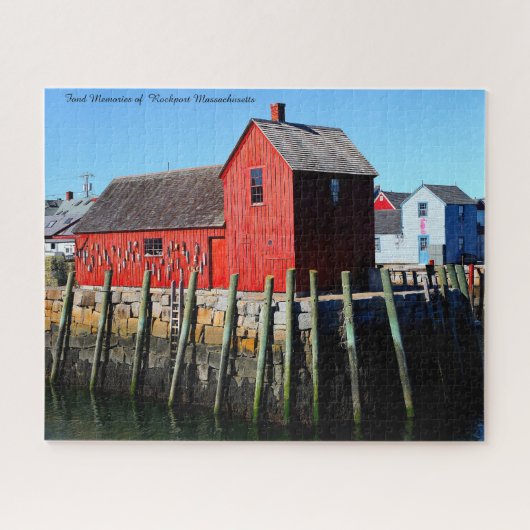 Rockport Massachusetts. Jigzaag Puzzle Legpuzzel (Horizontaal)