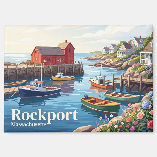 Rockport, Massachusetts, VS Magneet (Voorkant)