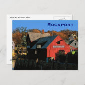 Rockport (Motif #1) Briefkaart (Voorkant / Achterkant)