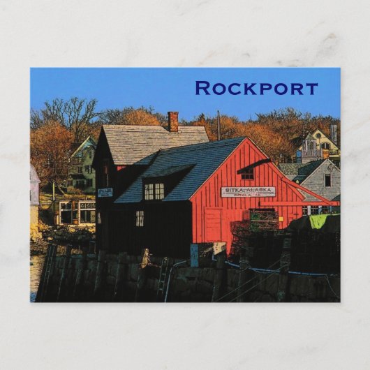 Rockport (Motif #1) Briefkaart (Voorkant)