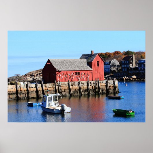 Rockport Motif Nummer 1 Poster (Voorkant)