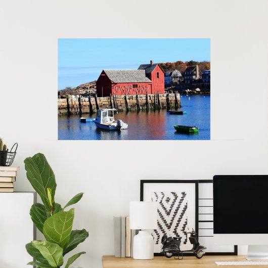 Rockport Motif Nummer 1 Poster (Thuiskantoor)