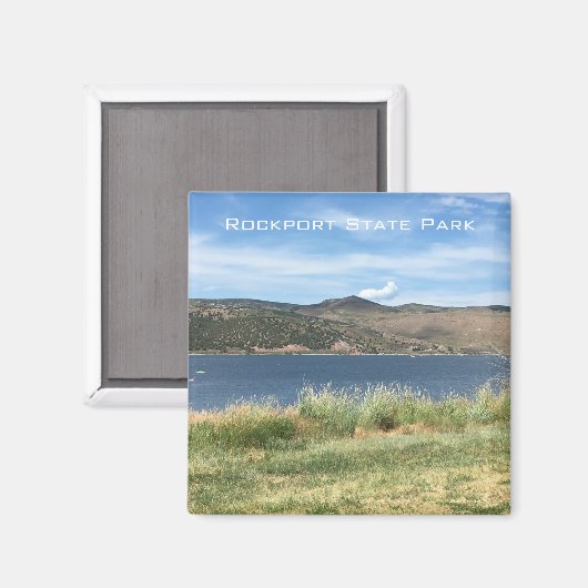 Rockport State Park - Utah Magneet (Voorkant / Achterkant)